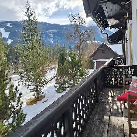 Ausblick Mit Balkon Im Ski- Und Wandergebiet * Hinterstoder